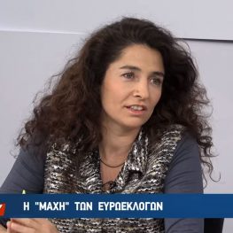 Η Μαρία Πετεινάκη στην εκπομπή "Επί του πιεστηρίου" στο Kontra Channel