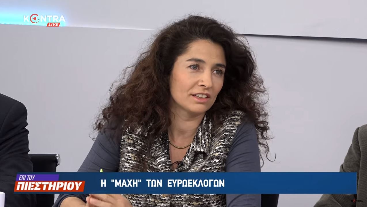 Η Μαρία Πετεινάκη στην εκπομπή “Επί του πιεστηρίου” στο Kontra Channel