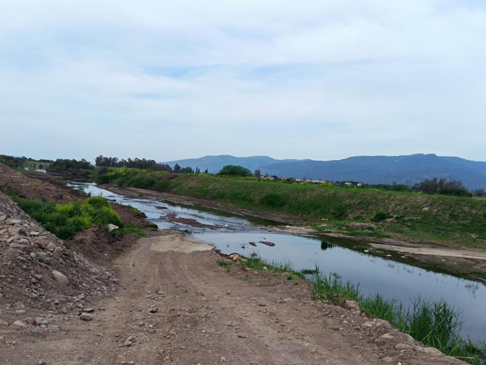Αναφορά για την καταστροφή της κοίτης του ποταμού Τσικνιά στη Λέσβο