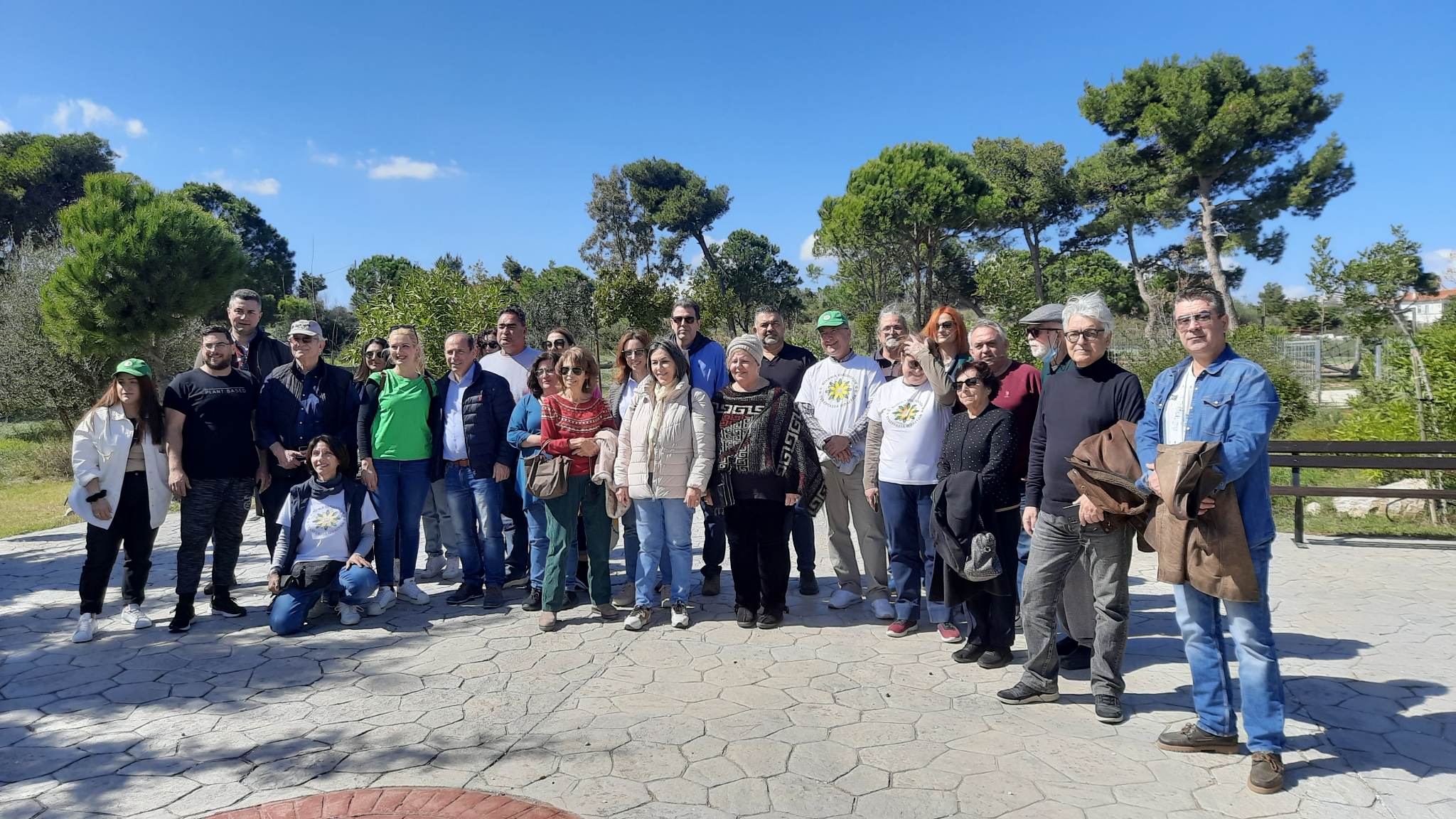 Δράσεις Οικολόγων ΠΡΑΣΙΝΩΝ Κύπρου και Ελλάδας στο αλσύλλιο του Πευκώνα
